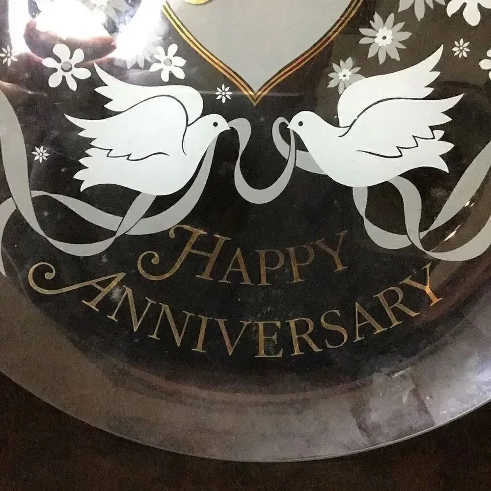 Platter 50th anniversary serving platter